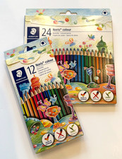 Staedler Noris Color Dreikant Buntstifte 12er / 24er Set wählbar NEU & OVP