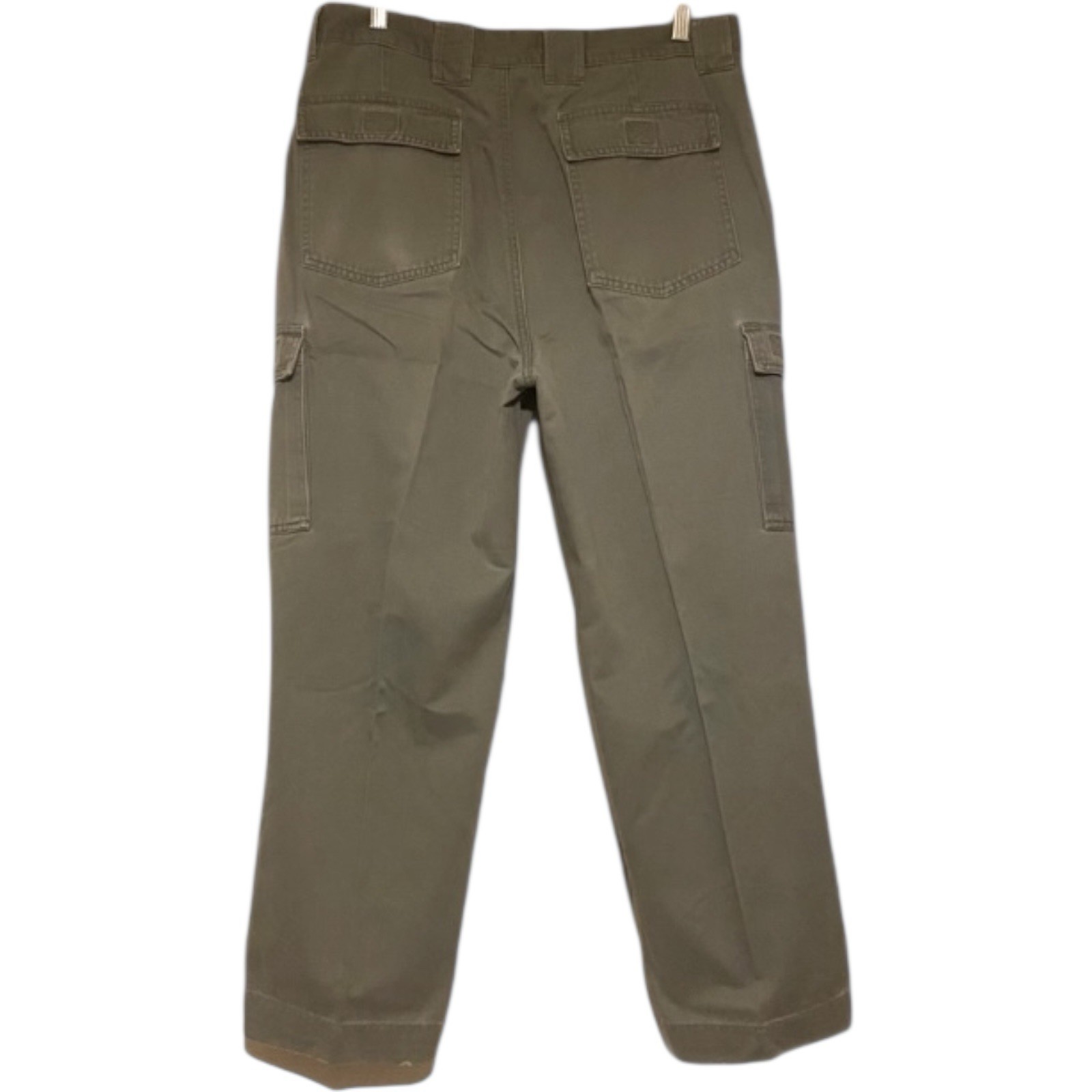 Durable Functional Cargo Pants Olive Utility Serv… - image 1