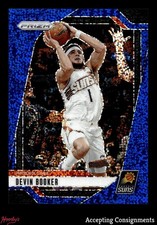 2024-25 Panini Prizm Prizms Blue Sparkle #8 Devin Booker 59/144 SUNS