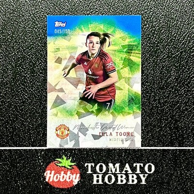 ELLA TOONE /150 BLUE ICY REFRACTOR TOPPS FAN TEAM SET 2025-26 Pitch Pursuits