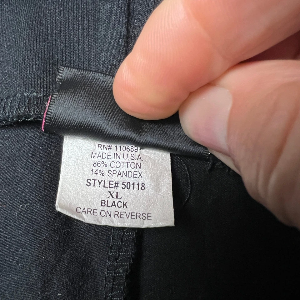 Pantalones Leggings Shape FX Para Mujer Negros Cintura Alta Elastizados XL Control Abdomen Foto 4 de 4