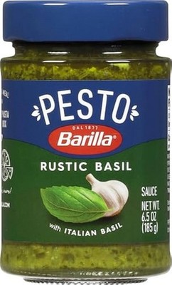 Barilla Rustic Basil with Italian Basil Pesto Sauce