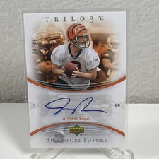 Upper Deck 2007 Trilogy Jeff Rowe Bengals Autograph Rookie /99 FS-RO NM Card RC. rookie card picture