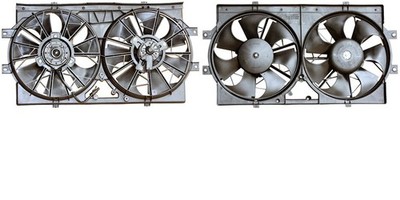 APDI Dual Radiator and Condenser Fan Assembly for Cirrus, Stratus 6017116