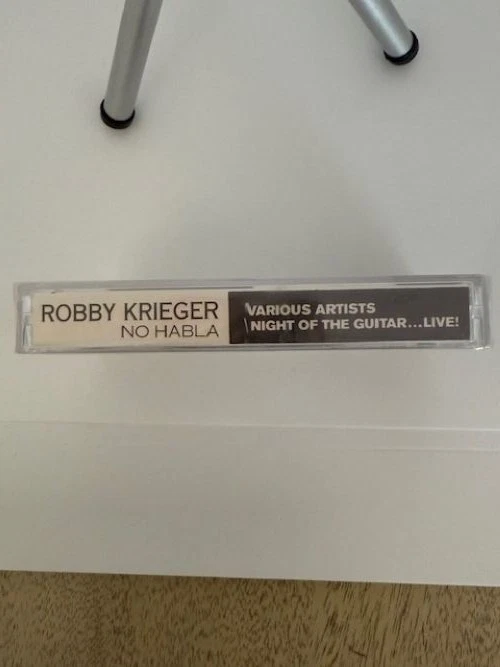 Robby Krieger No Habla Night Of The Guitar Advance Promo Sampler Cassette SEALED - Image 3 of 3
