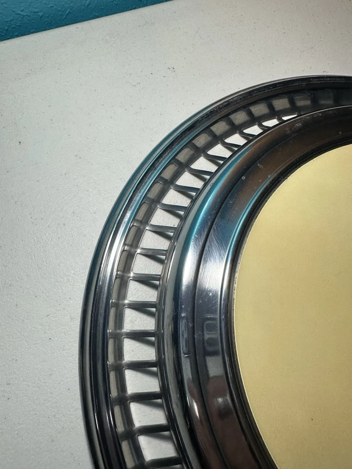 1974–1978 Cadillac Eldorado 15" Yellow Crest Hubcap Wheel Cover OEM GM 2023 Foto 4 de 4
