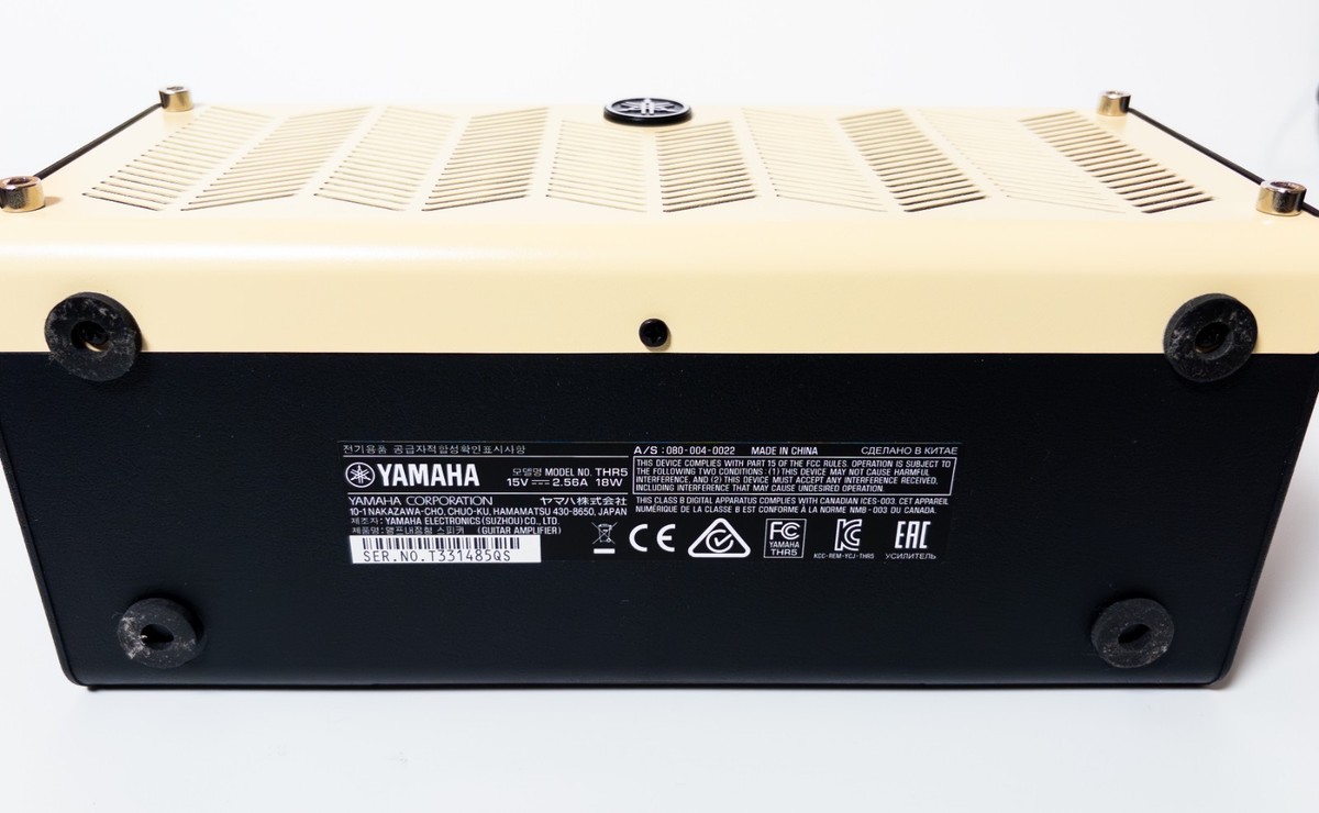 YAMAHA THR5 Guitar Amplifier Desktop Amp Tested Excellent From