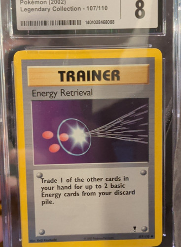 Energy Retrieval graded CGC 8 for sale on eBay