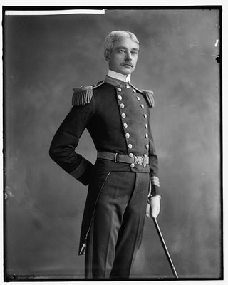 Photo:G H Rock Naval Constructor Portrait in Uniform