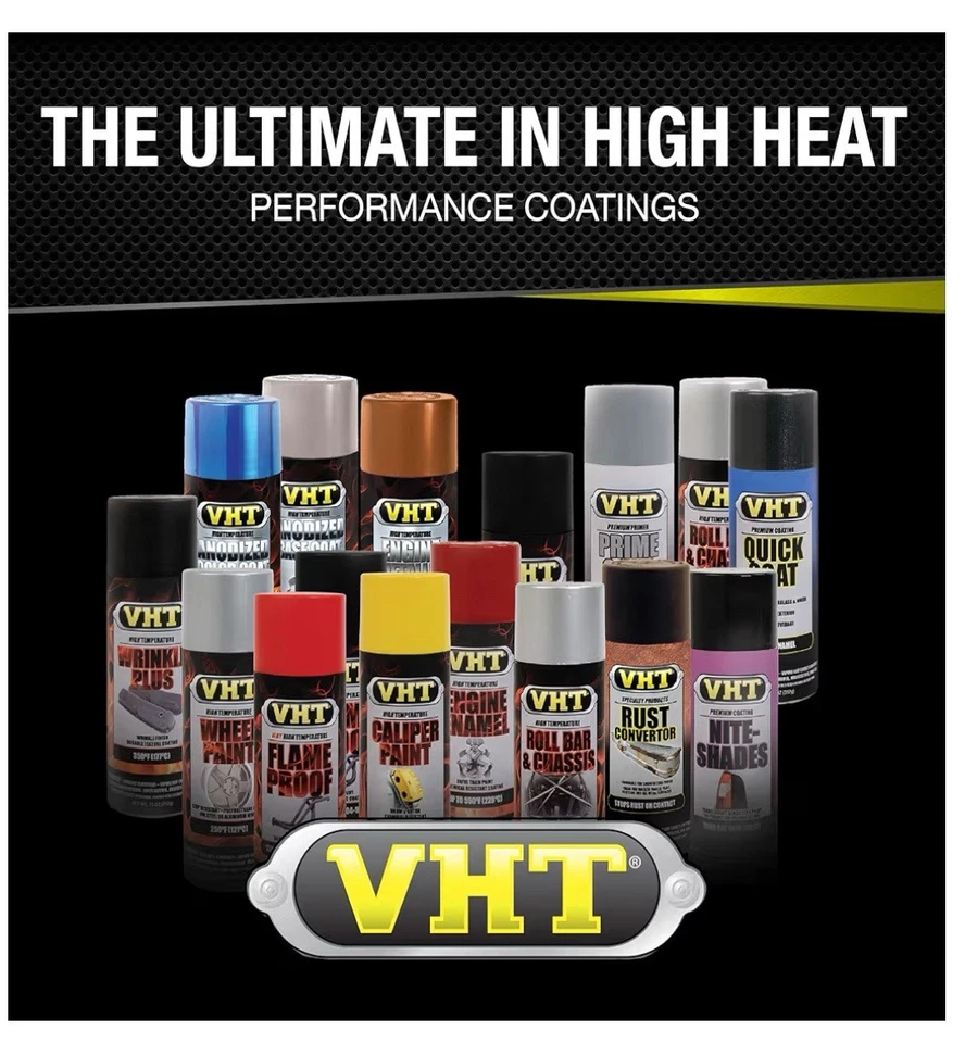 Motor Ford antiguo azul esmalte de alta temperatura VHT Foto 3 de 4