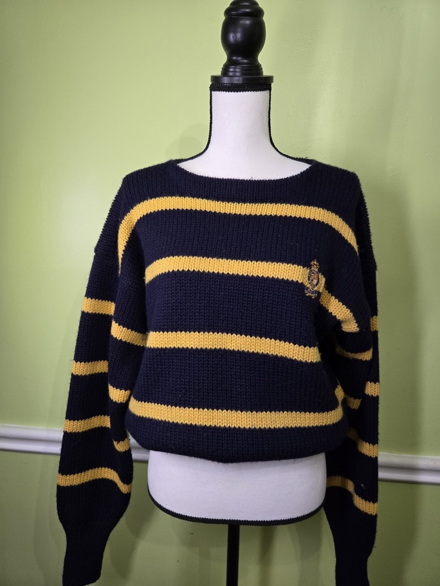 トップス POLO RALPH LAUREN wool patterned sweater Polo Ralph Lauren Patterned Lace-Up Wool Sweater - Neutrals