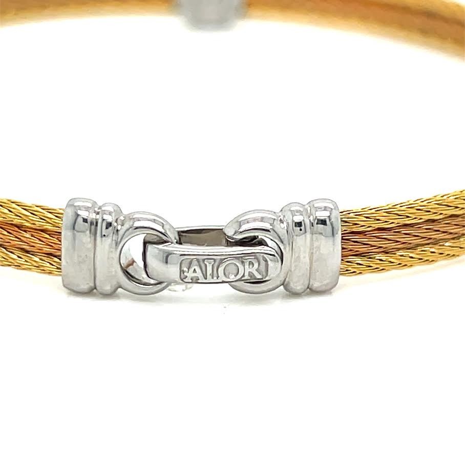 ALOR SINGLE ROUND CLASSIC STACKABLE BRACELET 6.5 … - image 7