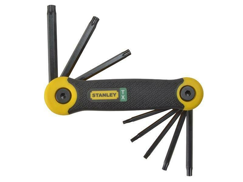 Stanley Tools Torx Key Folding Set Of 8 (Tx9-Tx40) STA269266