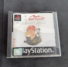 Thumbnail of ebay&reg; auction 206477542434 | Michael Schumacher Racing World-Kart 2002 PS1 PAL USK 0 JoWooD Komplett