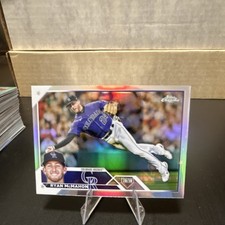 Topps Chrome #70 Ryan McMahon Colorado Rockies Refractor 28/38 MLB Baseball