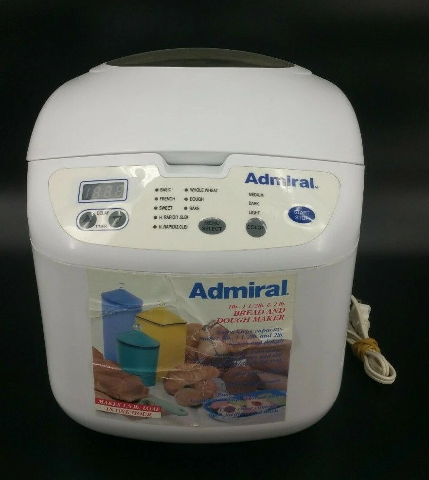 Admiral Automatic Bread Maker Machine Model ABM-270 Tested Working