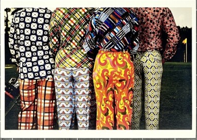 Paul Maxon - Golfers, 1989 - Fotofolio Art Card 