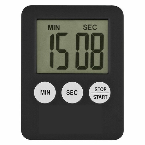 Large LCD Kitchen Cooking Digital Timer Count Down Up Clock Loud Alarm Magnetic - Picture 4 of 15