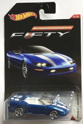 Hot Wheels Camaro FIFTY~50th Anniversary~NEW~5/8~'95 Blue