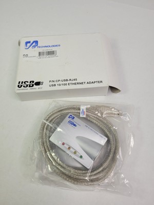 CP Technologies CP-USB-RJ45 10/100 Fast USB Ethernet Adapter