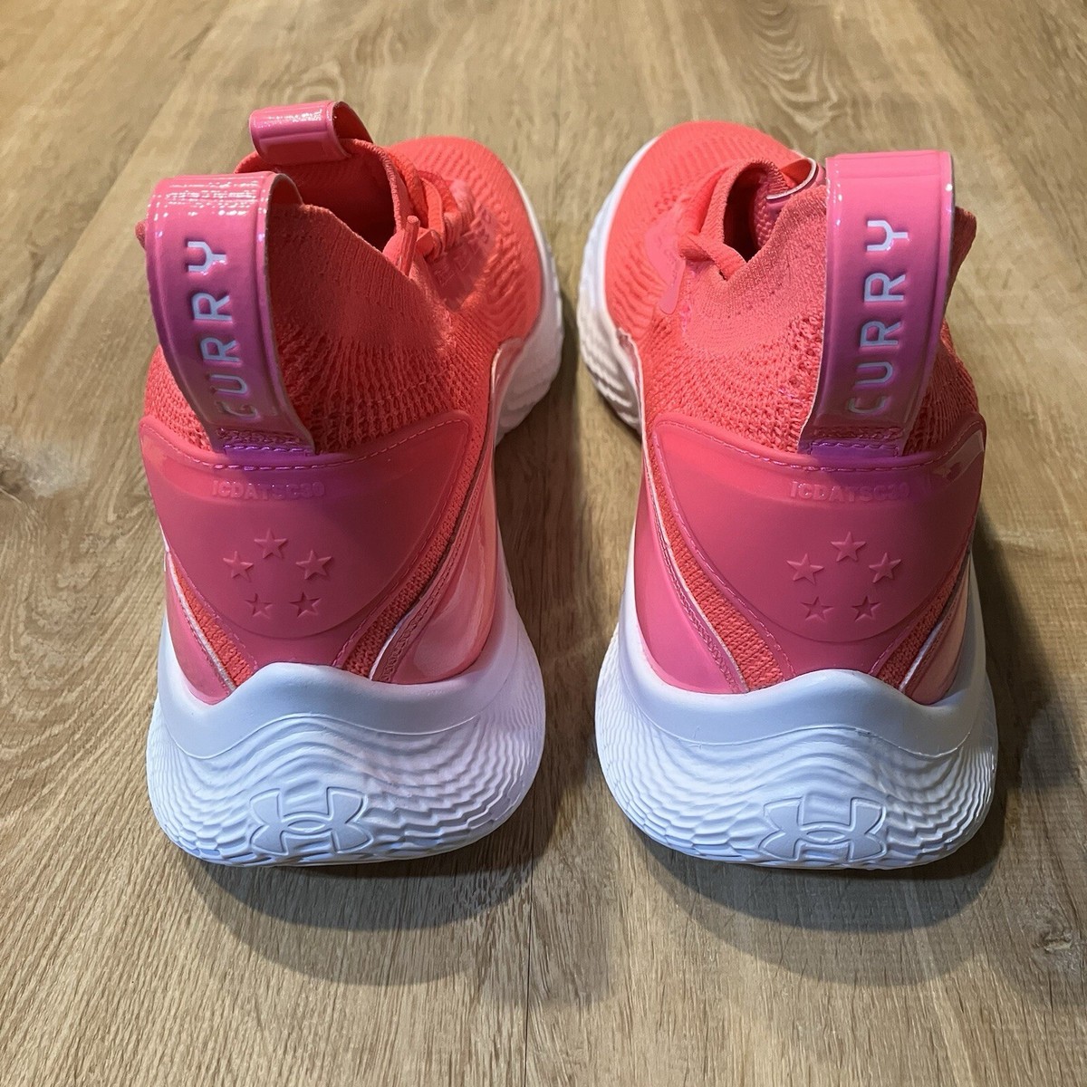 Under Armour Curry 8 Team Pink White BRAND NEW 3024785-606 Mens