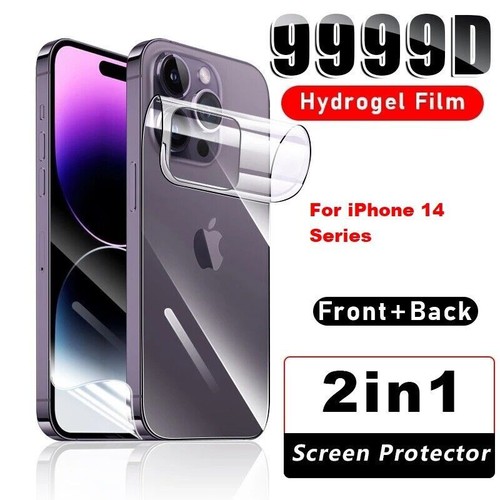 HYDROGEL Screen Protector For Apple iPhone 16 15 14 13 12 Pro XS Max XR 11 Plus - Picture 18 of 20