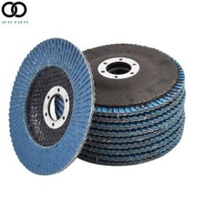 50Pcs 4.5"×7/8'' 120 Grit T29 Premium Zirconia Flap Disc Wheel Sanding Grinding