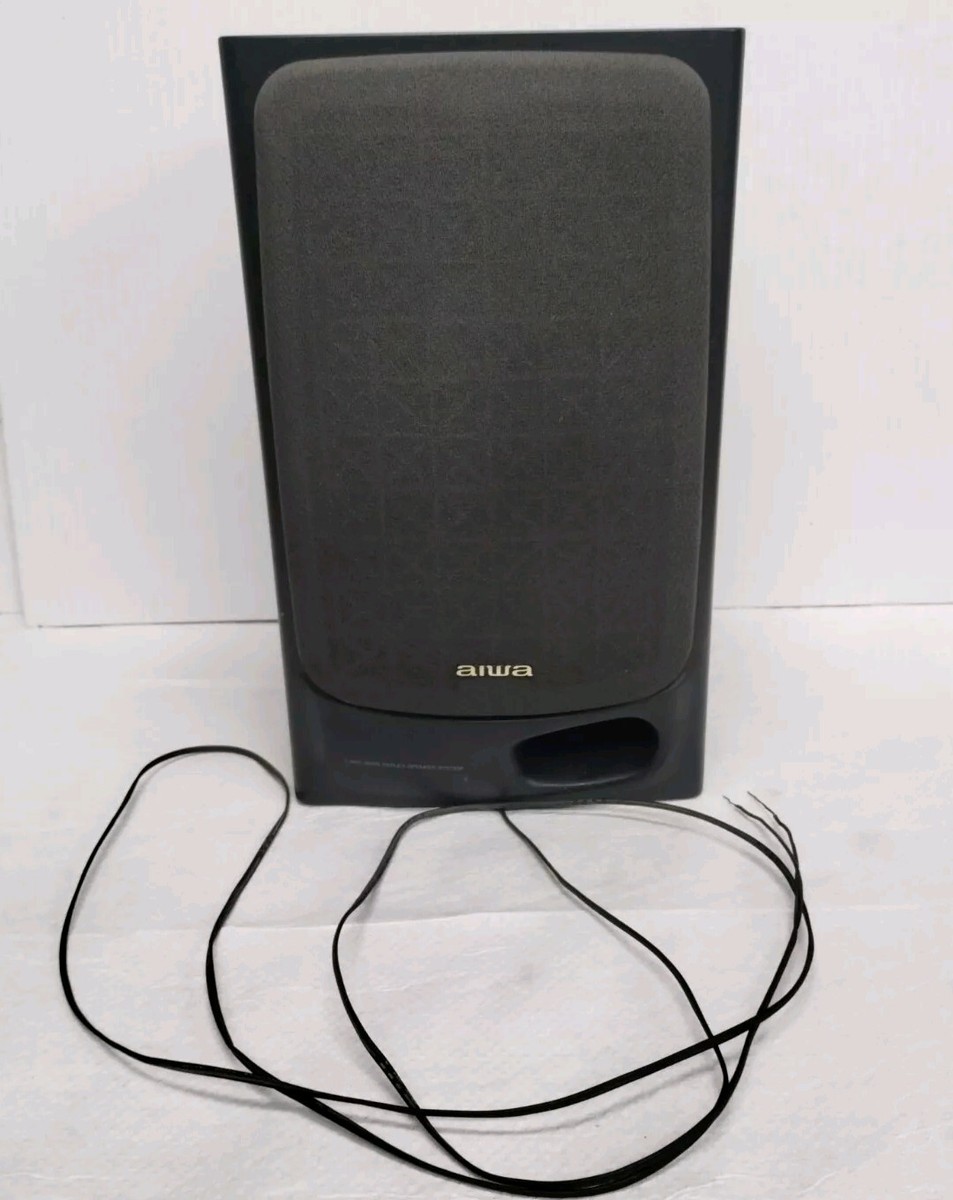 Aiwa SX-N350 /3550 /510G Black Speaker 40 Watt 6 Impedence Made In