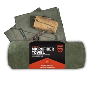 Serviette Microfibre McNett Tactical Coyote - Ultra-compacte Et Séchage Rapide, Taille L Avec Sac