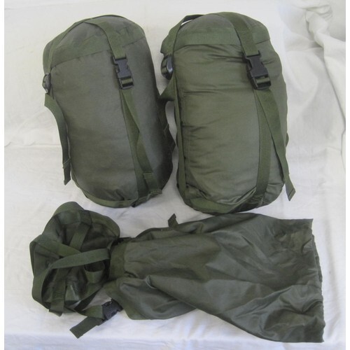 British Army Compression Sack with Light Weight Jungle Modular Sleeping