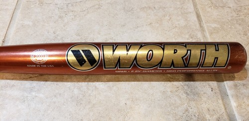 Batte De Softball Worth SBAMPA 34 Pouces 26 Oz – Diamètre 2 1/4, USSSA