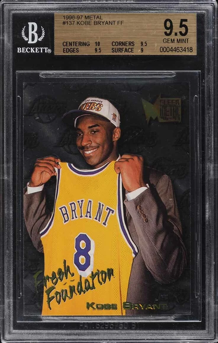 1996-97 Fleer Metal - Kobe Bryant #137 for sale | eBay