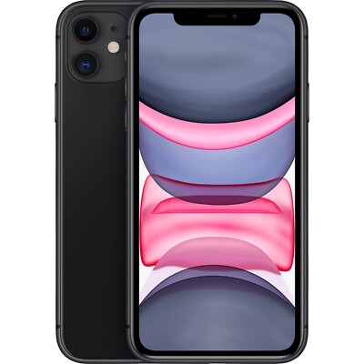 EXCELLENT Apple iPhone 11 - 64GB - US Spectrum Mobile - BLACK - Grade A+