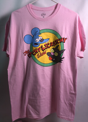 the itchy and scratchy show t shirt