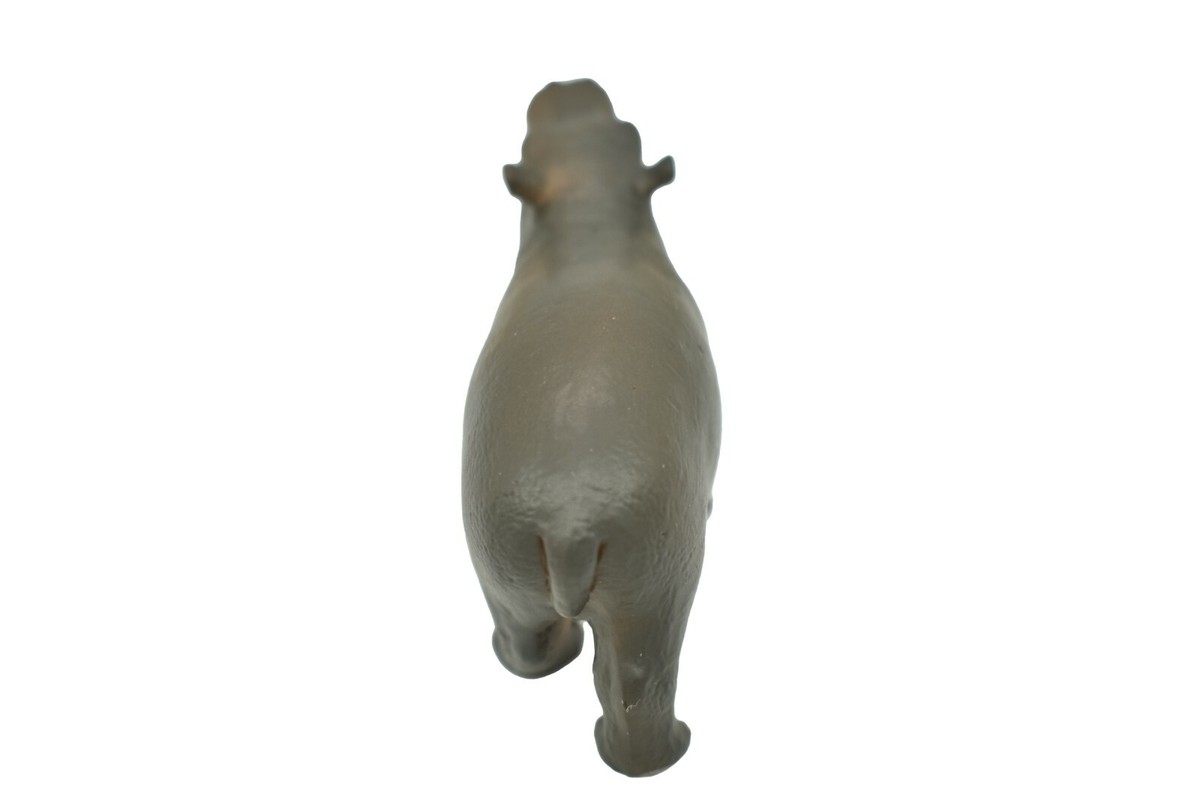 Hippo, Hippopotamus, Baby, Museum Quality Rubber Animal Toy
