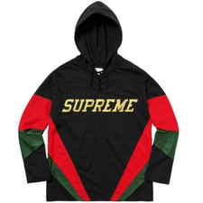 Supreme FW 2017  Box Logo Hooded Hockey Jersey  