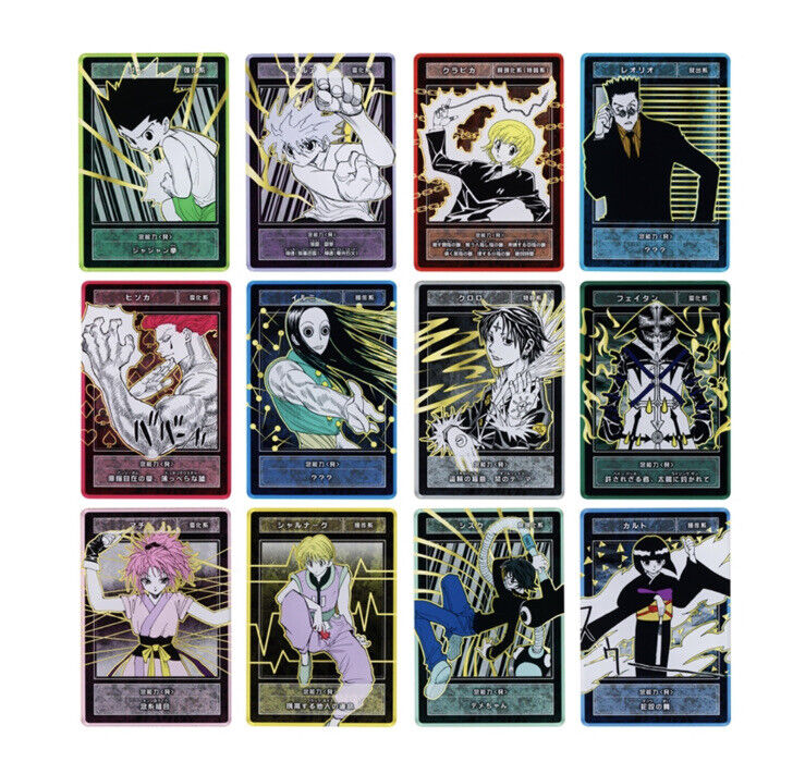 Hunter X Hunter X Jump Shop 2023 Chrollo Lucilfer Status Card JAPAN