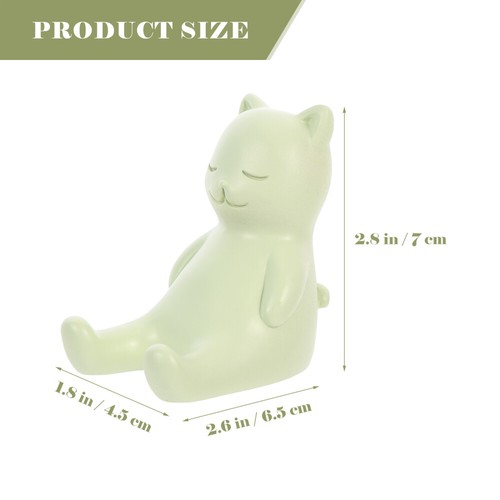 Cat Tablet Holder Cartoon Neko Table Decor Desktop Phone Stand - 第 12/12 張圖片