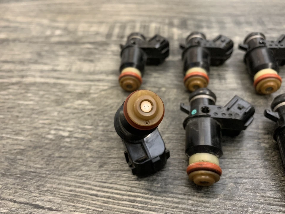 Honda GL1800 1800 Goldwing FSC600 OEM carrocería del acelerador inyectores de combustible x6 * Foto 3 de 4