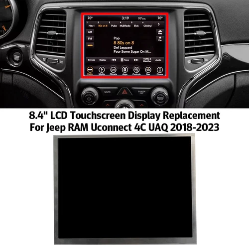 8.4" Uconnect 4C UAQ Touch Display TDO-XGA084 Für 2018-2022 Jeep Grand Cherokee - Bild 2 von 7