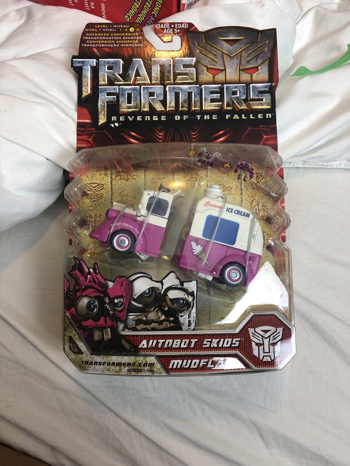 transformers ice cream truck toy
