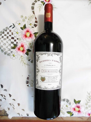 Doppio Passo Puglia IGT Primitivo MAGNUM-1,5Ltr 13%Vol Sicilia, 2021 Erstklassig