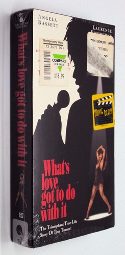 WHAT'S LOVE GOT TO DO WITH IT New VHS Tina Turner Story Angela Bassett Ike R CC