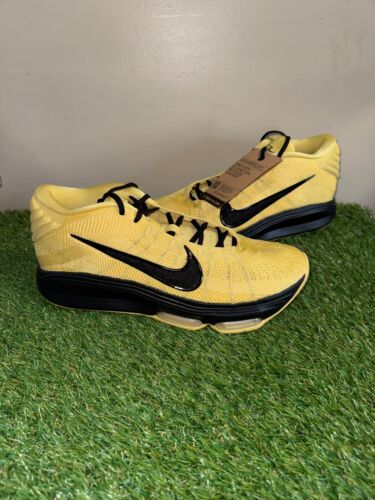 Nike Air Zoom GT Hustle 3 HM0268-700 Golden Black Basketball Shoes Mens 12.5 NEW - Picture 6 of 9