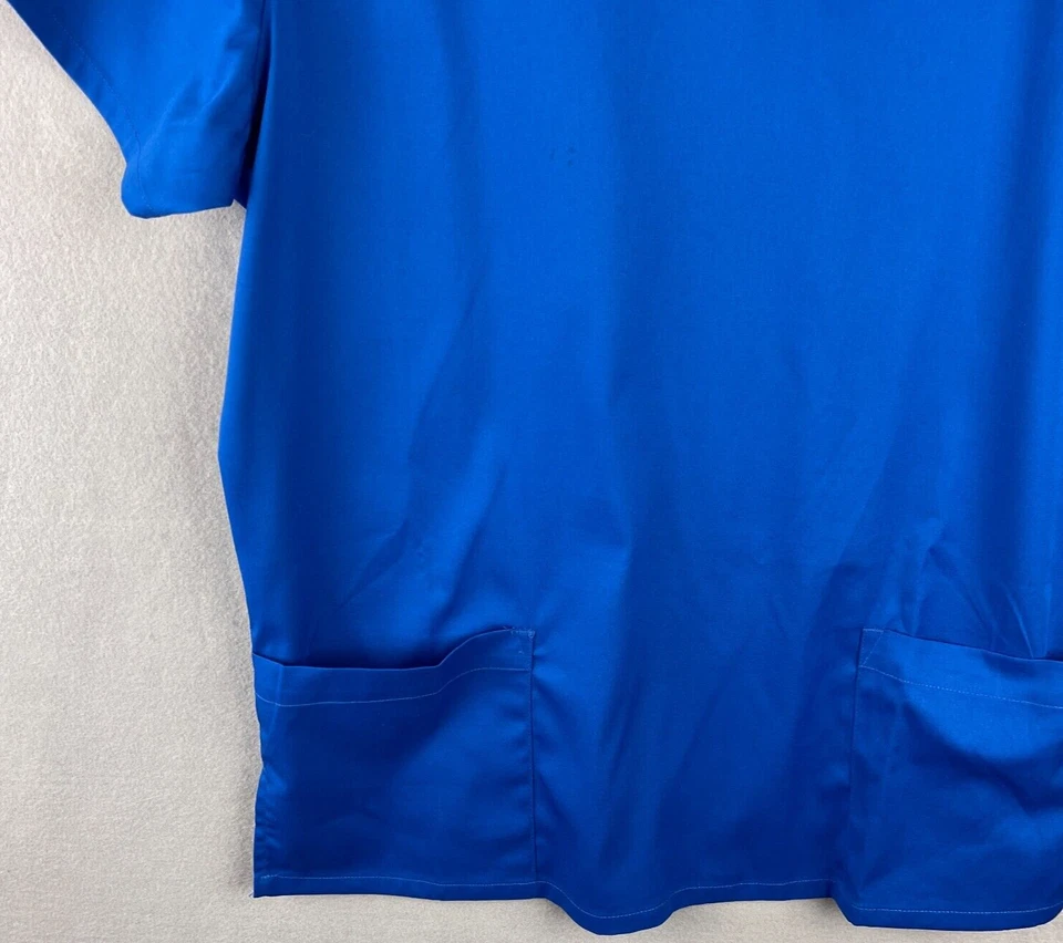 Strictly Scrubs Stretch Unisex Size Medium Color Dark Blue With Pockets New - Image 4 of 4