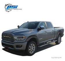 Extension Style Fender Flares Fits Ram 2500 3500 2019-2025 Full Set, Textured