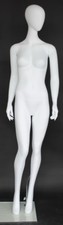 6 ft Female Abstract Head Mannequin Matte White New Style Mannequin SFW56E