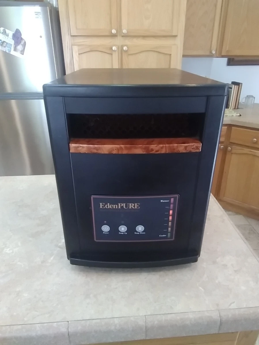 Tested EdenPure 1000XL Quartz Infrared Portable 1500W Space Heater No  Remote | eBay