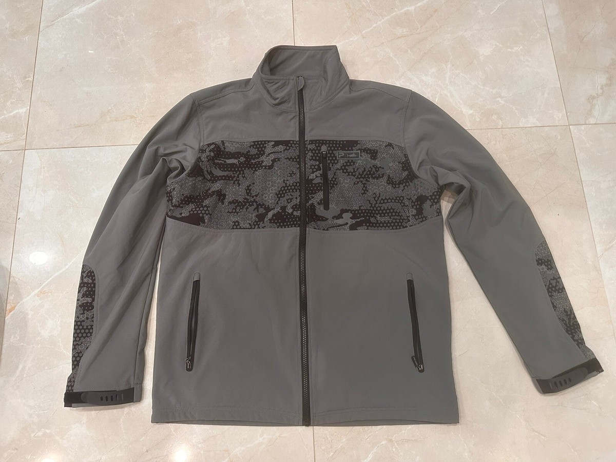 Mens Jacket Pelagic Jacket Pelagic Outrigger Lightweight Jacket Grey