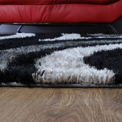 Eco-Friendly Hand Tufted Shag Polyester Area Rug Geometric Eco-Friendly Hand Tufted Shag Polyester Area Rug Geometric